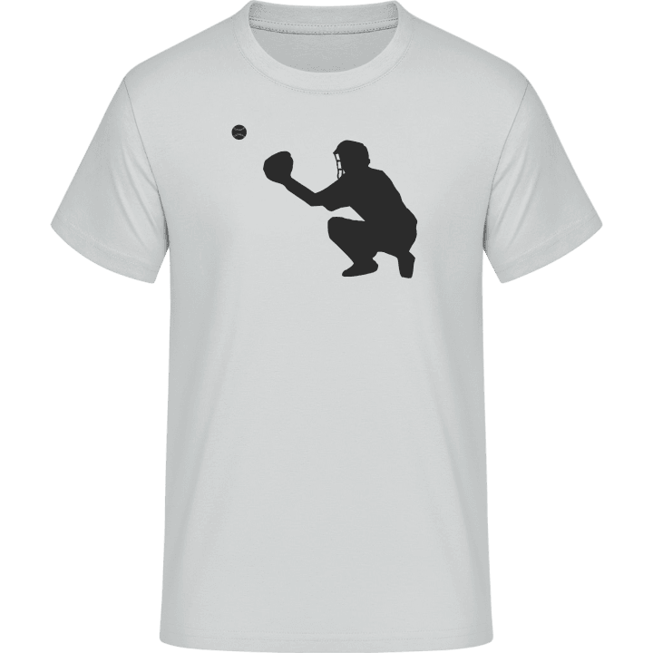 Baseball Scene Silhouette T-Shirt 0 image