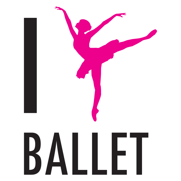 I Love Ballet Frauen Kapuzenpulli 0 image
