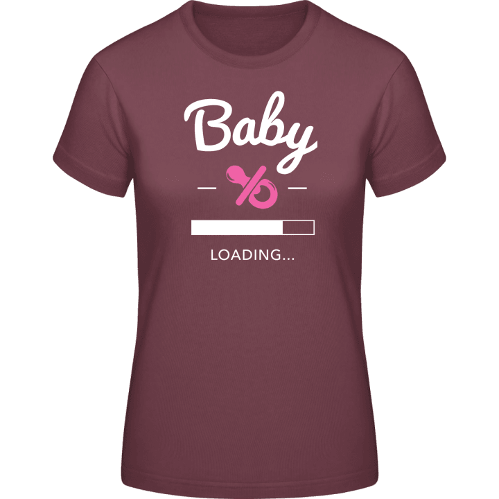 Baby Girl Loading Women T-Shirt 0 image