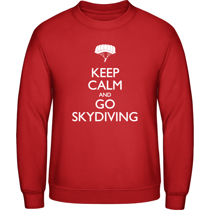 Keep Calm And Go Skydiving Tröja contain pic