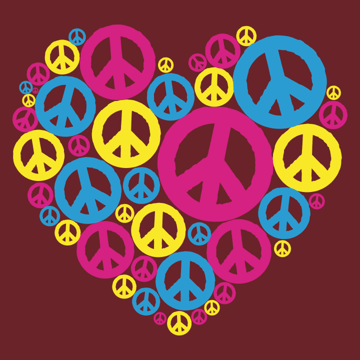 Love Peace Borsa in tessuto 0 image