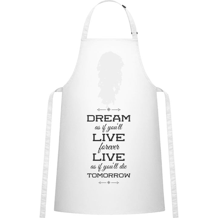 Live Forever Die Tomorrow Kitchen Apron 0 image