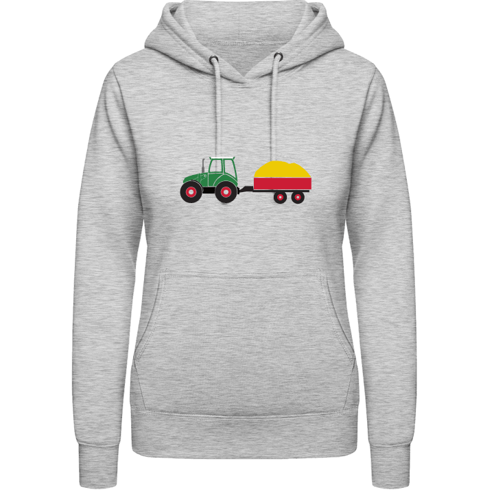 Tractor Illustration Women Hoodie contain pic