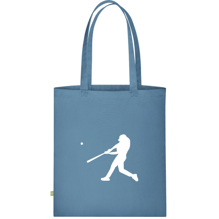 Baseball Player Silhouette Stofftasche contain pic