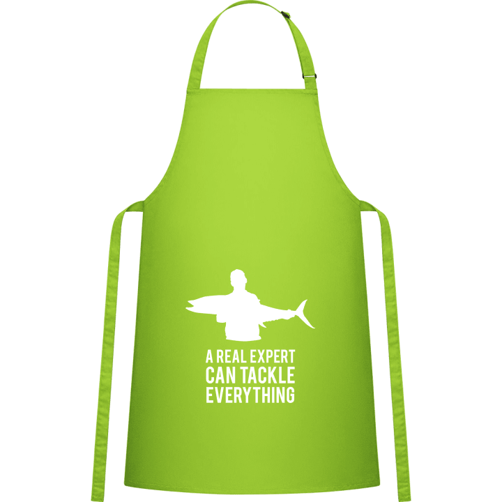 A Real Expert Can Tackle Everything Kitchen Apron 0 image