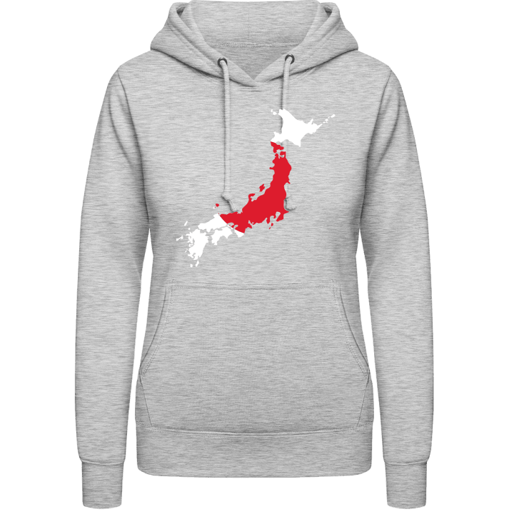 Japan Map Felpa con cappuccio da donna contain pic