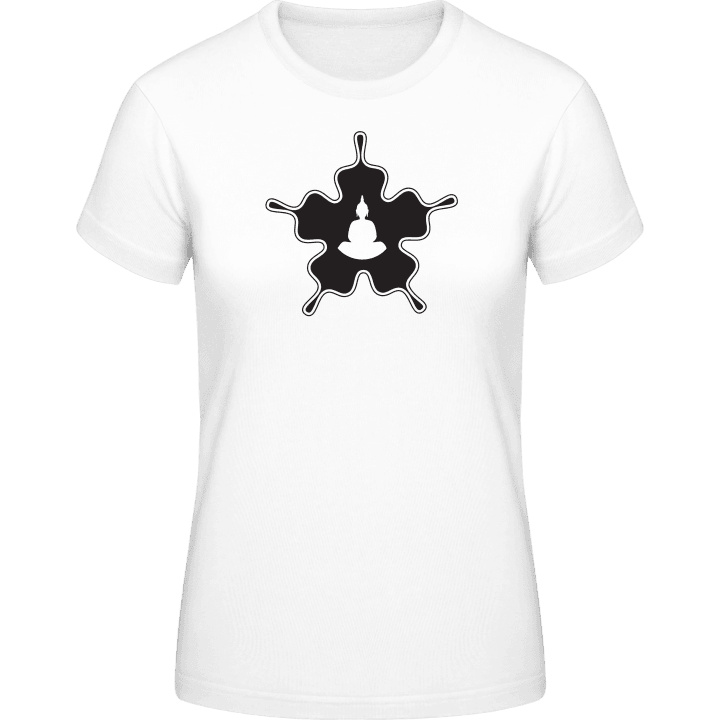 Buddha Figure in Flower T-shirt pour femme 0 image