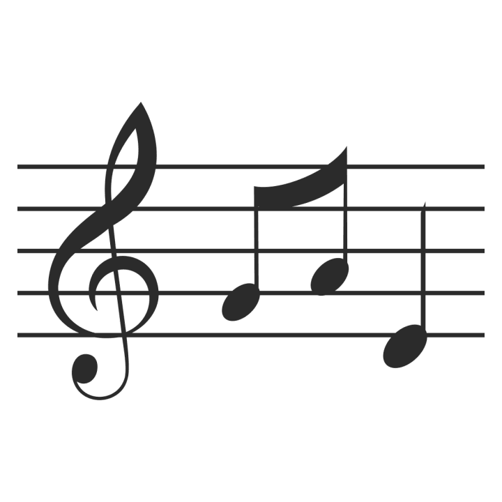 Music Notes Classic Naisten t-paita 0 image