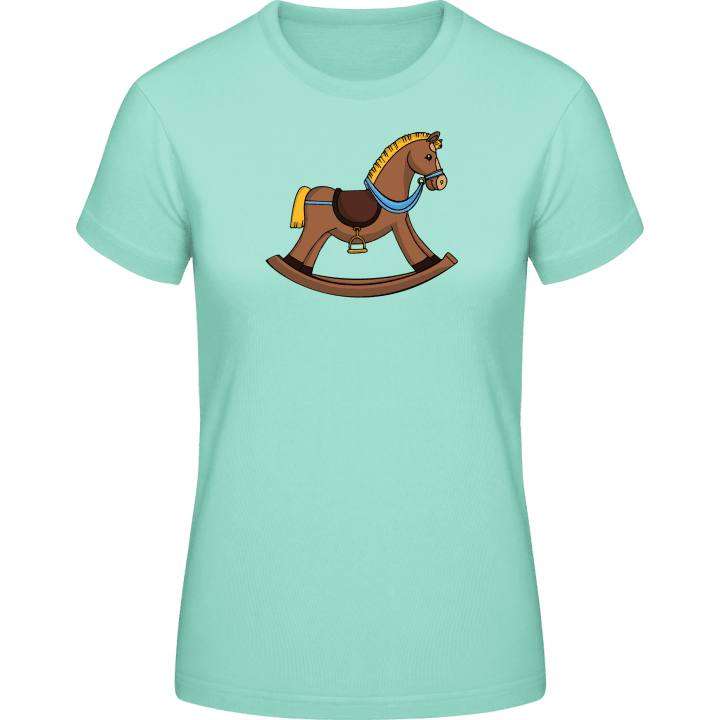 Rocking Horse Illustration Vrouwen T-shirt 0 image