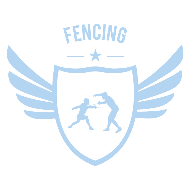 Fencing Winged Baby T-Shirt 0 image
