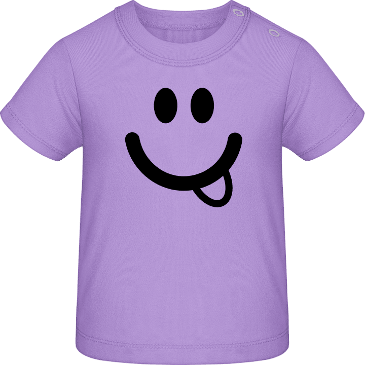 Naughty Smiley T-shirt för bebisar contain pic