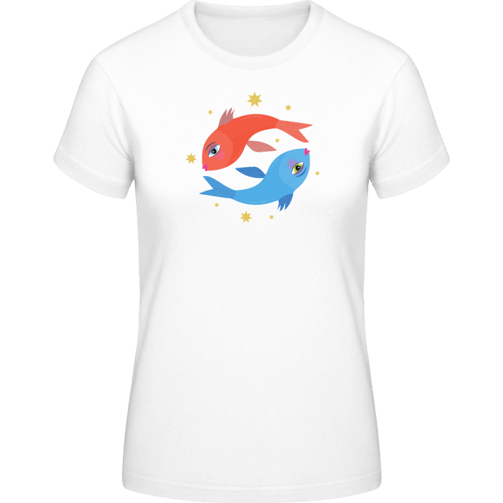 Zodiac Signs Pisces T-shirt til kvinder 0 image