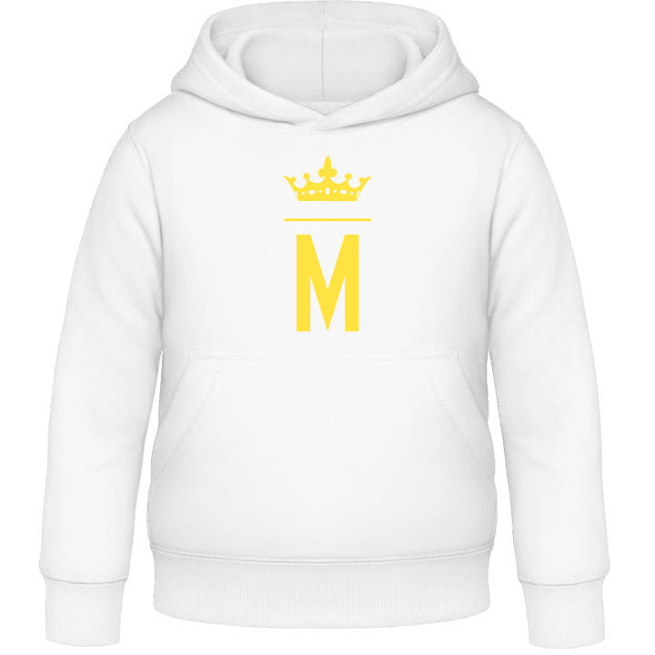 M Initial Barn Hoodie contain pic