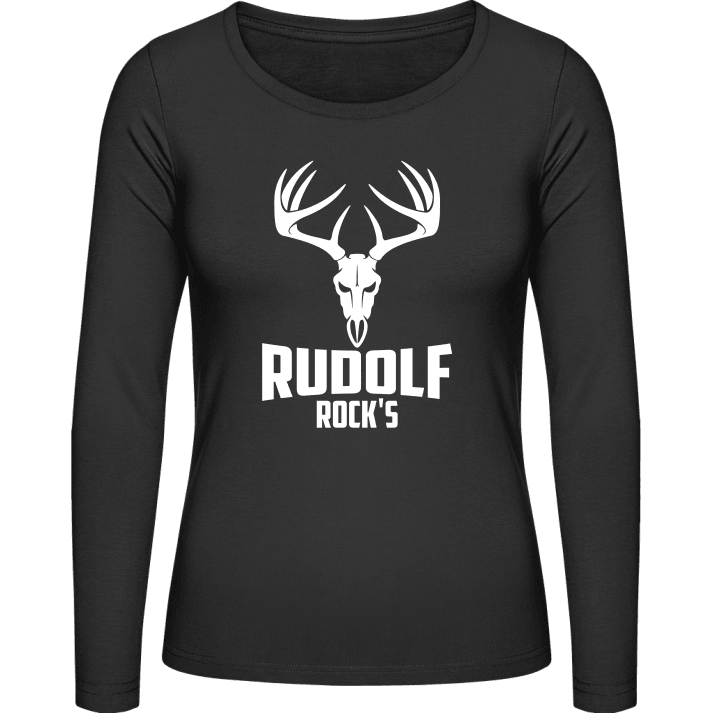 Rudolph Rocks Frauen Langarmshirt 0 image