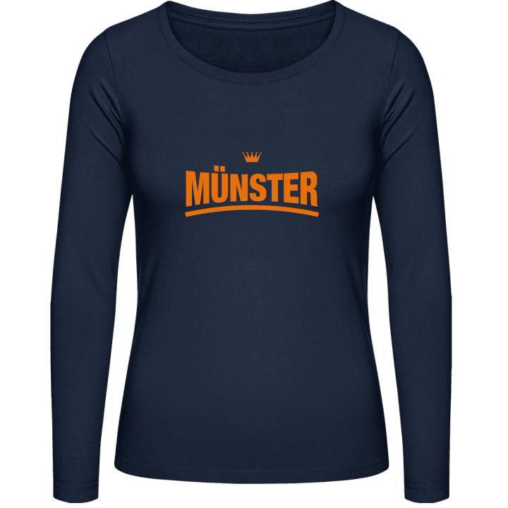 Münster Camisa de manga larga para mujer contain pic