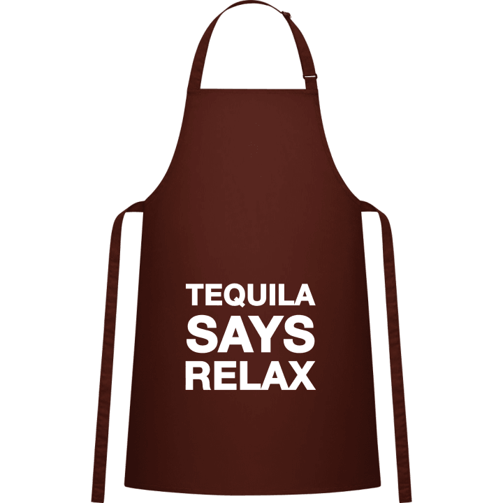 Tequila Says Relax Delantal de cocina contain pic