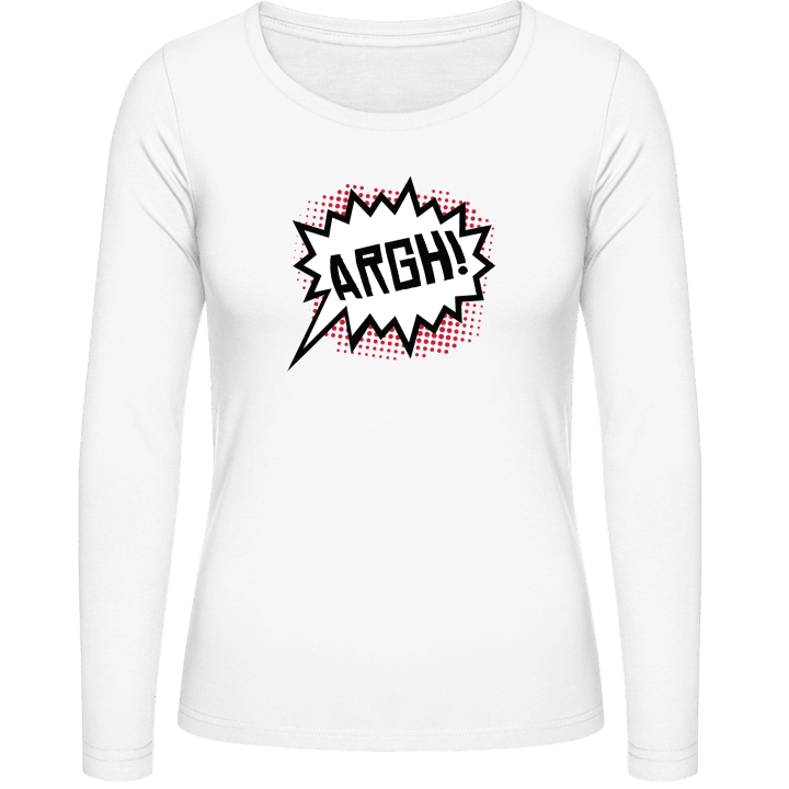 Argh Comic T-shirt à manches longues pour femmes 0 image