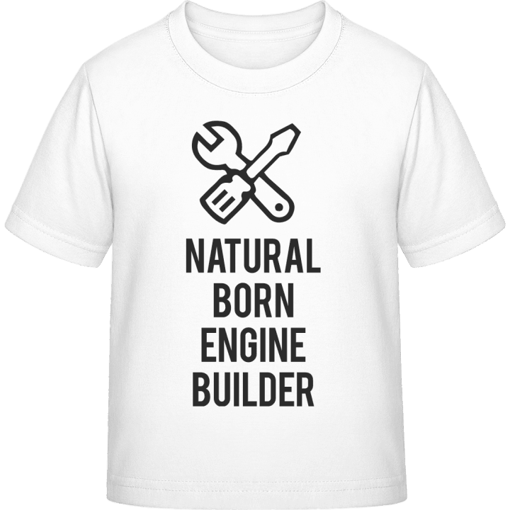 Natural Born Machine Builder T-skjorte for barn 0 image
