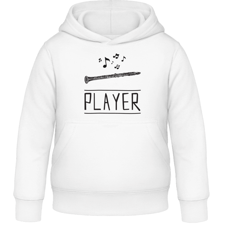 Clarinet Player Illustration Kids Hoodie contain pic