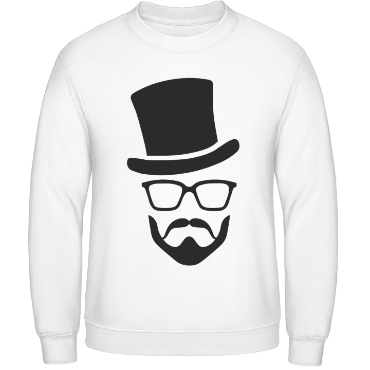 Hipster Groom Sweatshirt contain pic