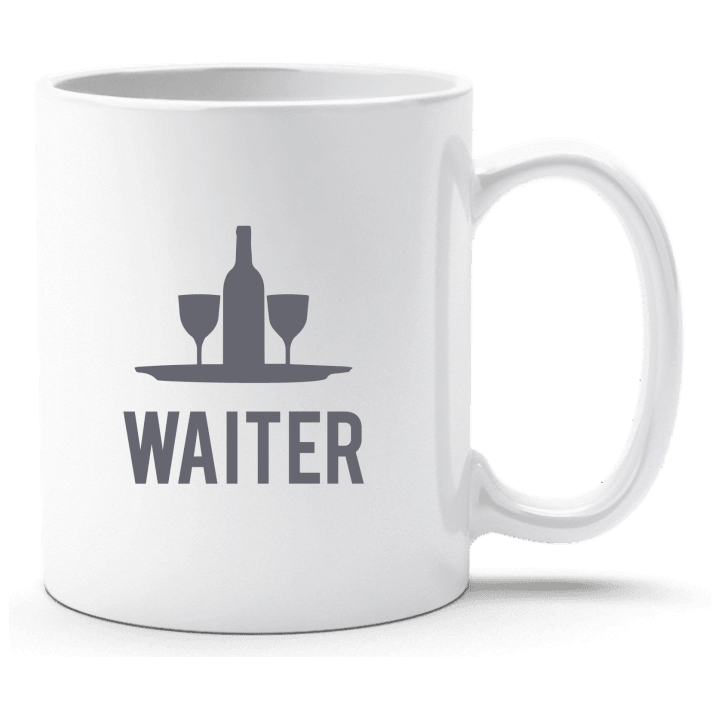 Waiter Logo Cup contain pic