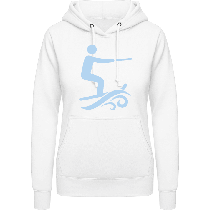Water Skiing Vrouwen Hoodie contain pic