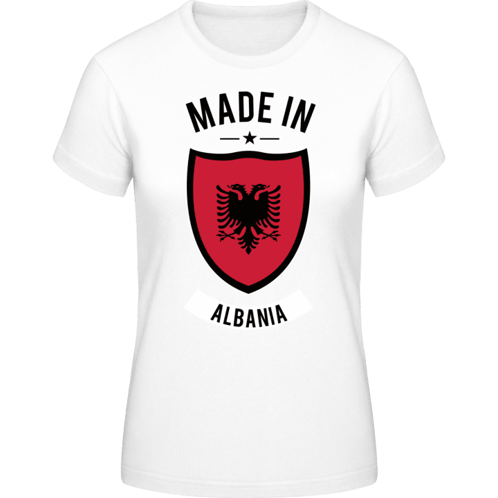 Made in Albania T-skjorte for kvinner contain pic