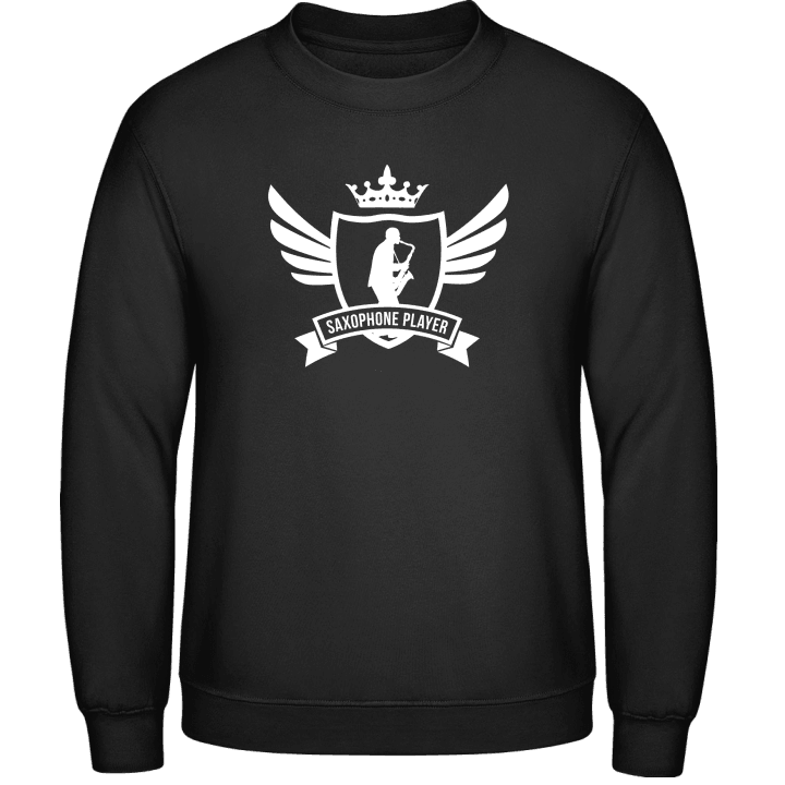Saxophone Player Winged Sweatshirt contain pic