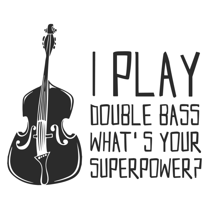 I Play Double Bass Kids T-shirt 0 image