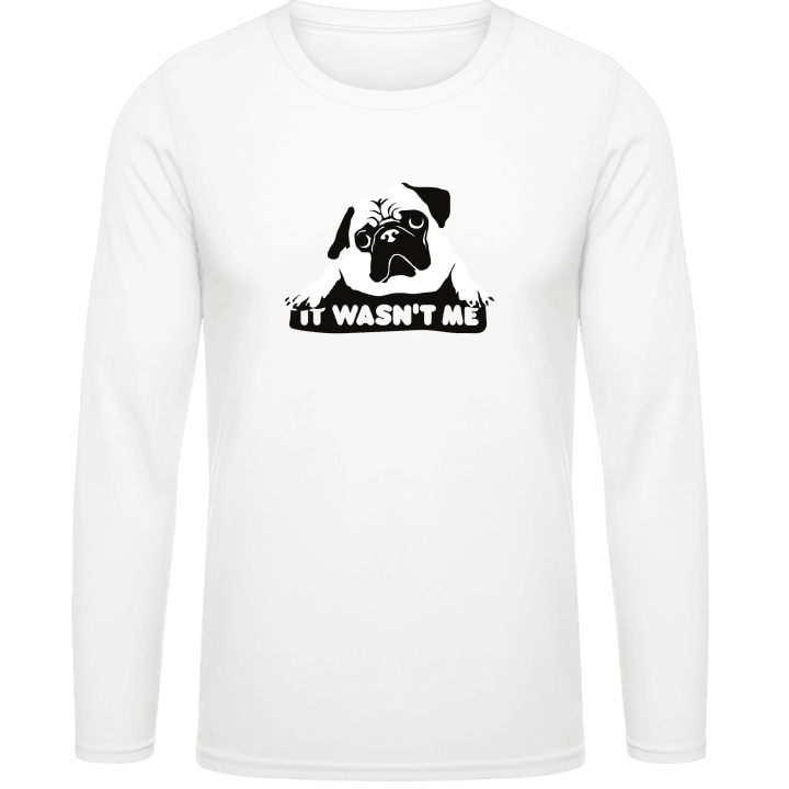 Mopshond Shirt met lange mouwen 0 image