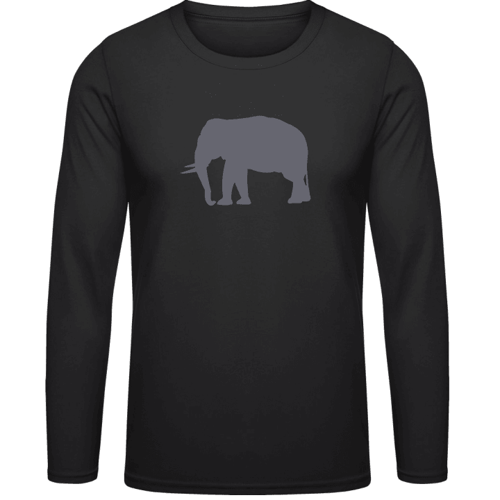 Elephant Simple Long Sleeve Shirt 0 image