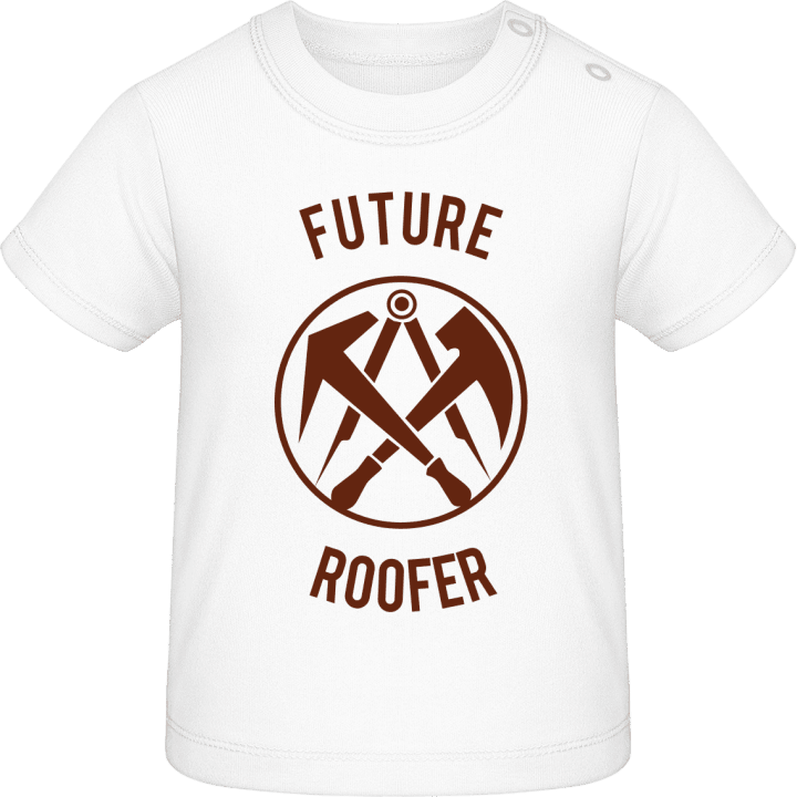 Future Roofer Camiseta de bebé contain pic