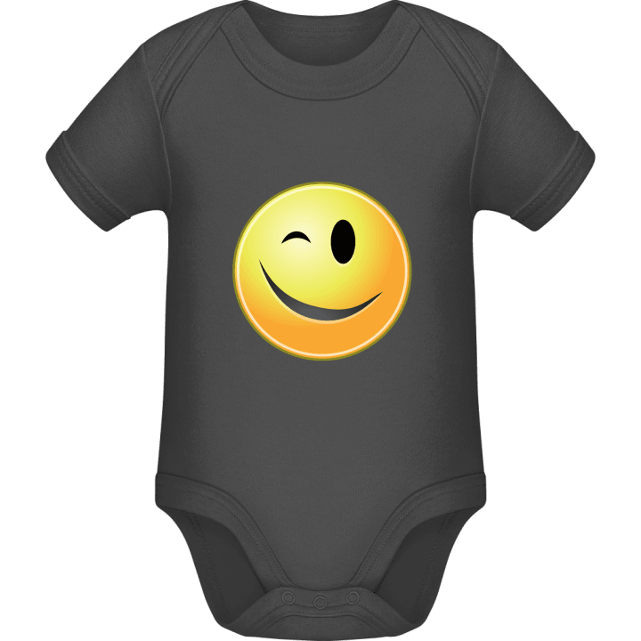Wink Smiley Baby Romper contain pic