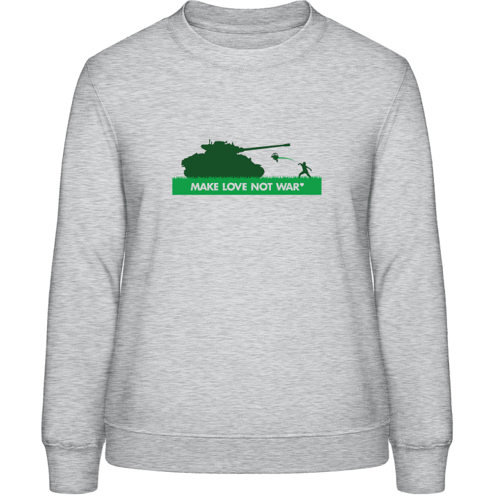Make Love Tank Frauen Sweatshirt contain pic