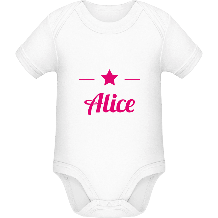 Alice Star Baby Romper contain pic