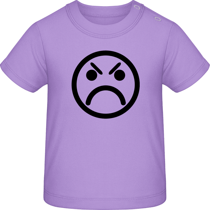 Angry Smiley T-shirt för bebisar 0 image