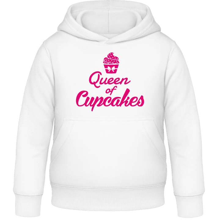 Queen Of Cupcakes Felpa con cappuccio per bambini contain pic