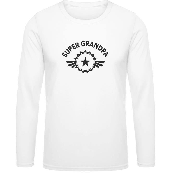 Super Grandpa Star Long Sleeve Shirt 0 image