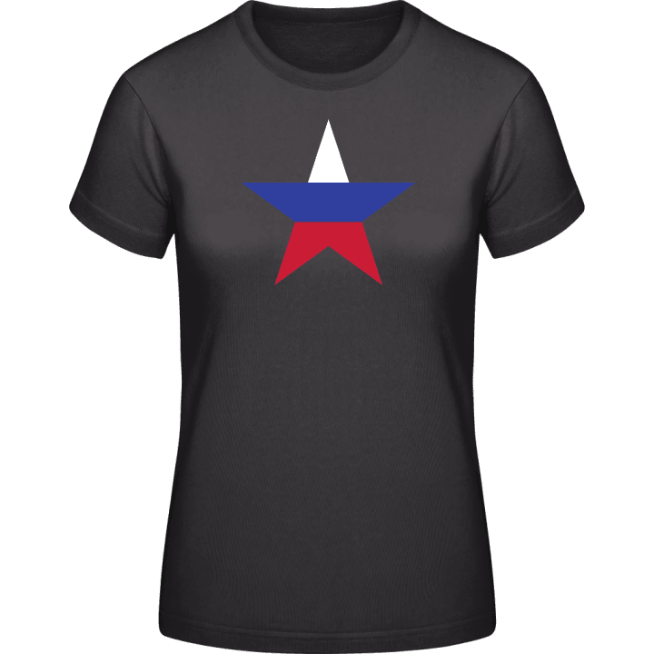 Slovenian Star T-skjorte for kvinner contain pic