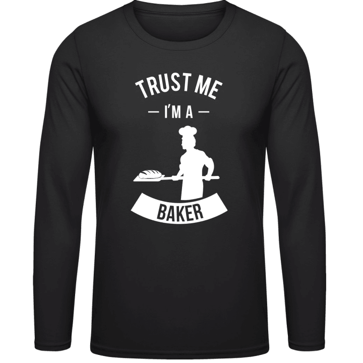 Trust Me I'm A Baker Langermet skjorte contain pic