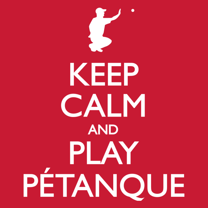Keep Calm And Play Pétanque Hættetrøje 0 image