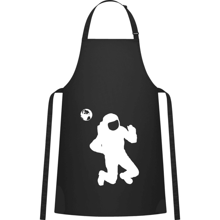 Cosmonaut Silhouette Tablier de cuisine 0 image
