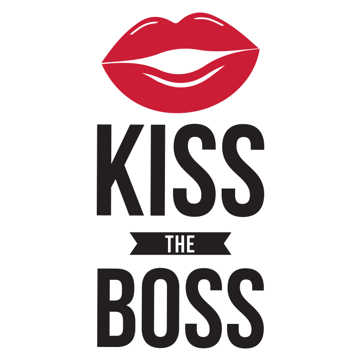 Kiss The Boss T-shirt för kvinnor 0 image
