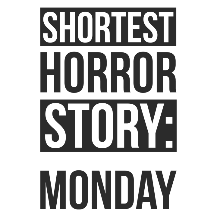 Shortest Horror Story Monday T-skjorte for kvinner 0 image