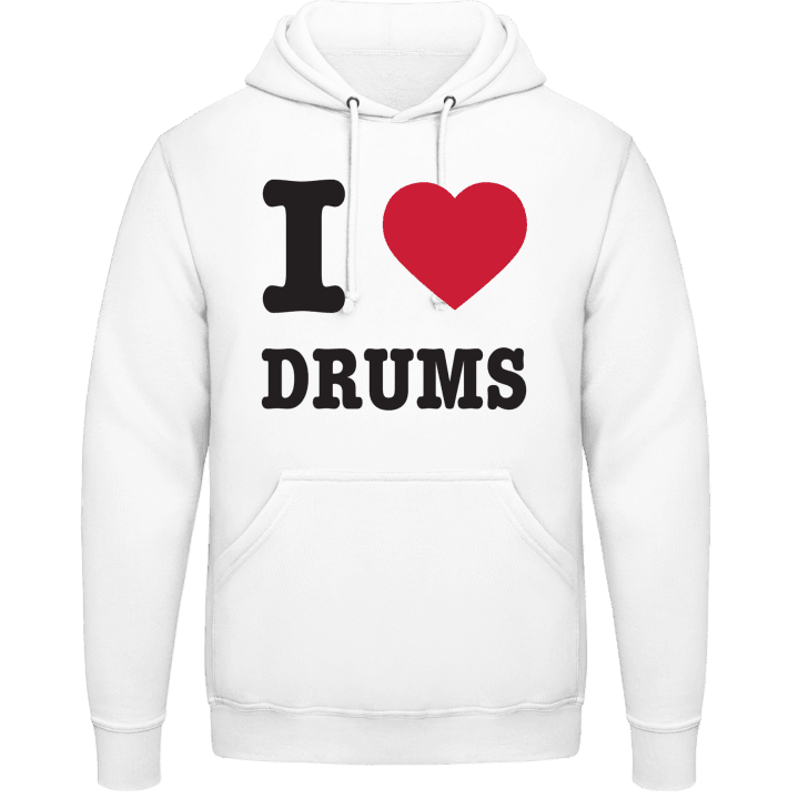 I Heart Drums Hoodie contain pic