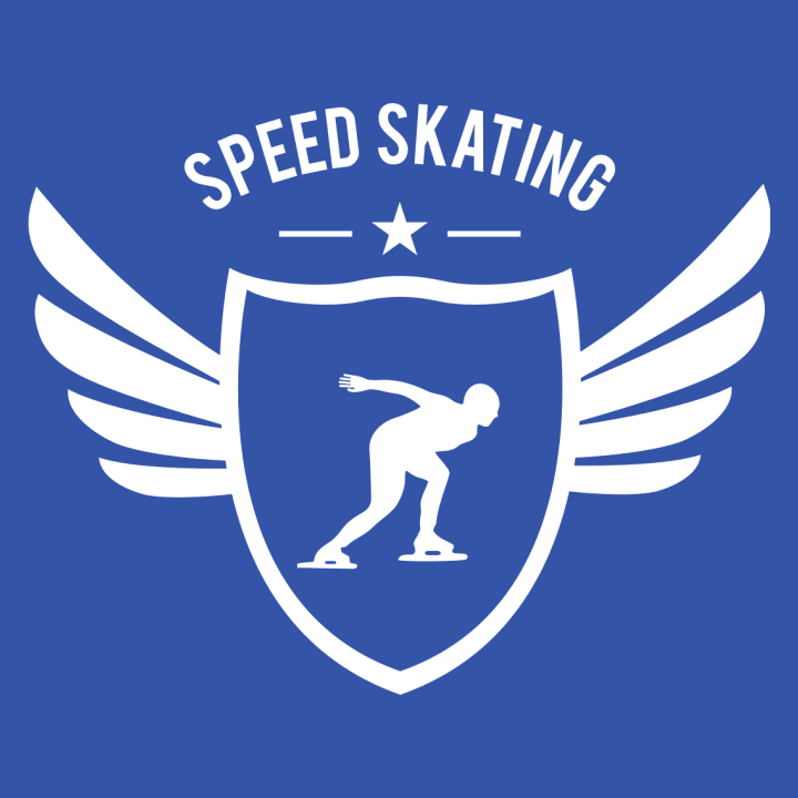 Speed Skating Winged Baby T-skjorte 0 image