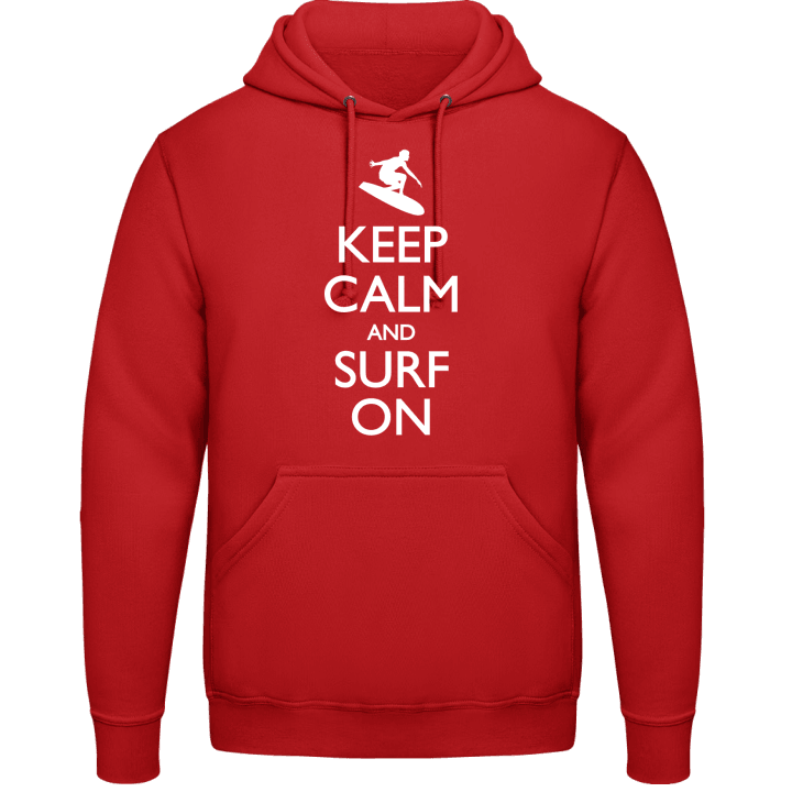 Keep Calm And Surf On Classic Sudadera con capucha contain pic