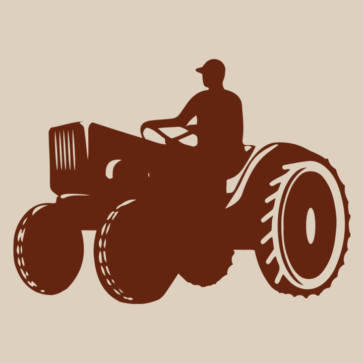 Farmer With Tractor T-shirt för bebisar 0 image