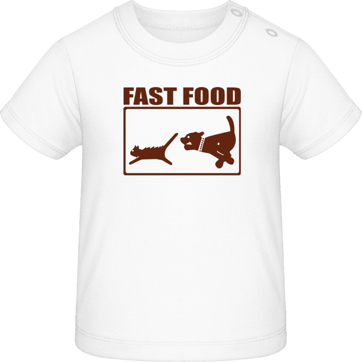 Fast Food Camiseta de bebé contain pic