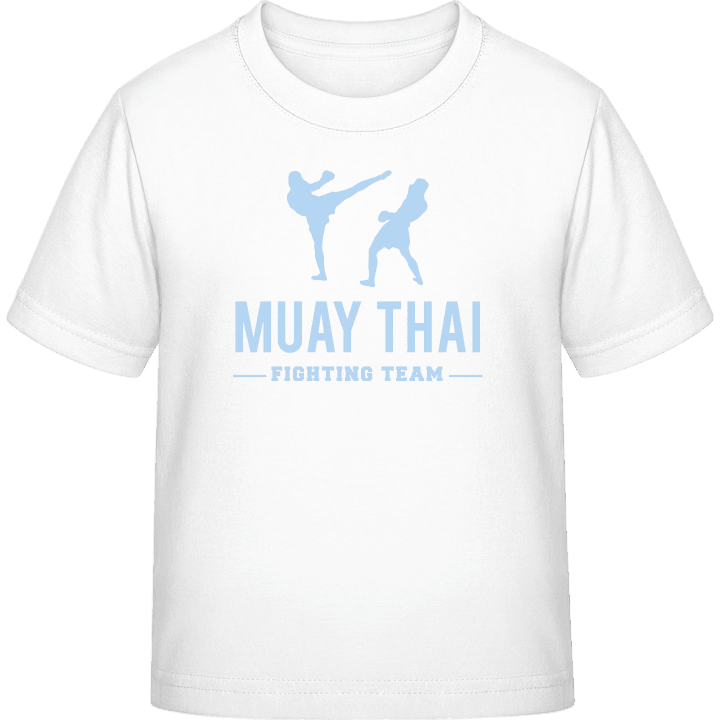 Muay Thai Fighting Team Maglietta per bambini contain pic